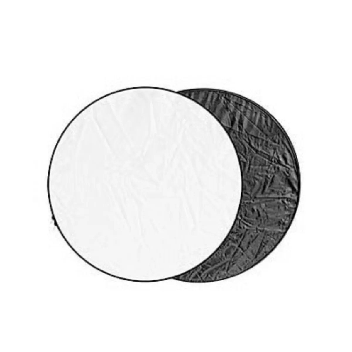 [LOCAUR3201003] AURORA Réflecteur circulaire ultrabounce blanc/noir - 100cm