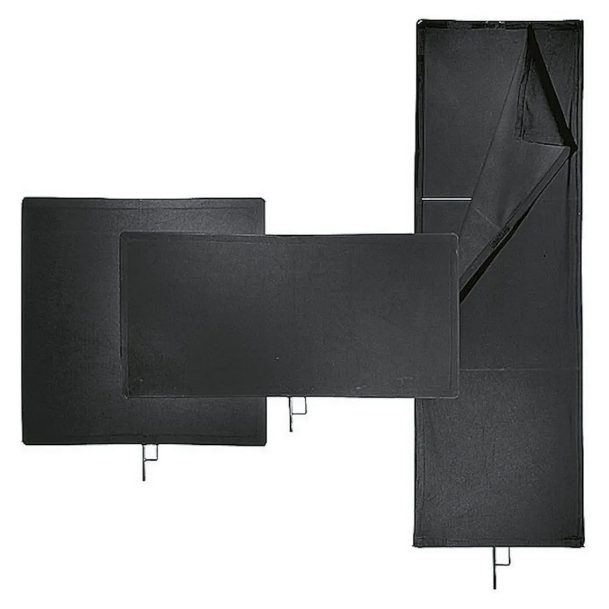 [LOCAVEI1024] AVENGER Drapeau "cutter" noir XL - 120x120cm