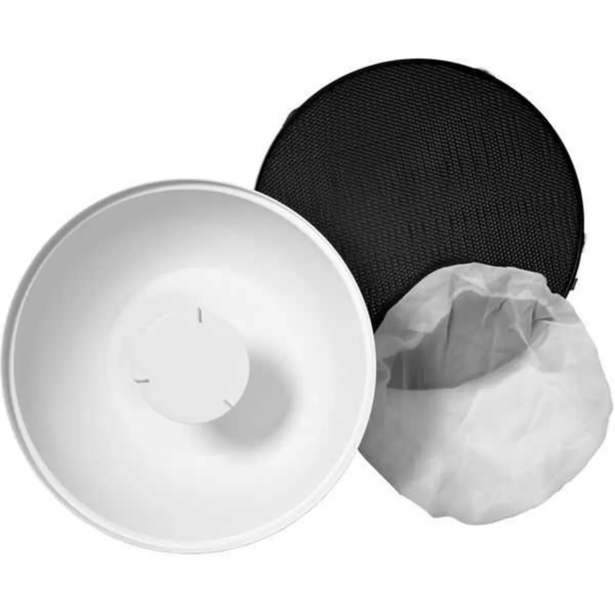 [LOCPRO901183] PROFOTO Bol beauté (Opalite) RFI (blanc) avec diffuseur & nid d'abeille)